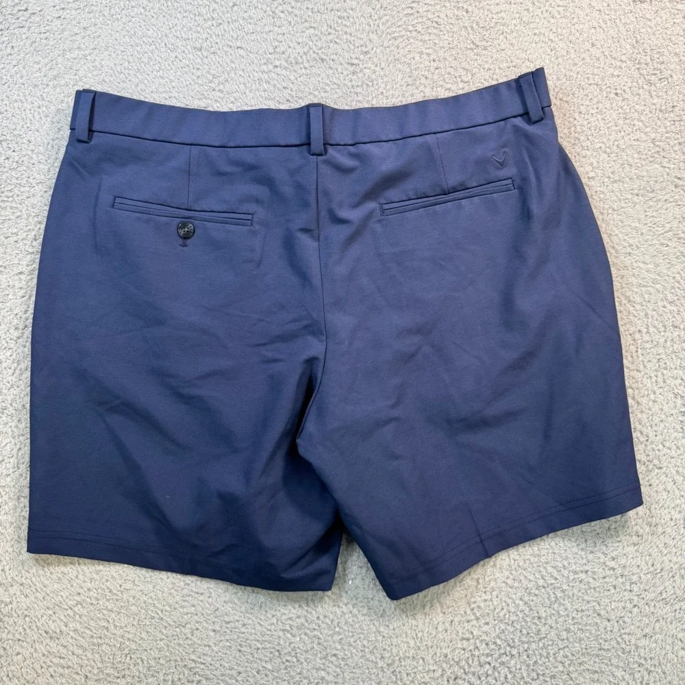 Callaway Opti-Dri Mens Golf Shorts Navy Blue‎ Size 38 Stretch Moisture Wicking